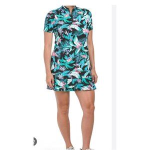Tommy Bahama Womens Tropical Golf Tennis Beach Dress Medium